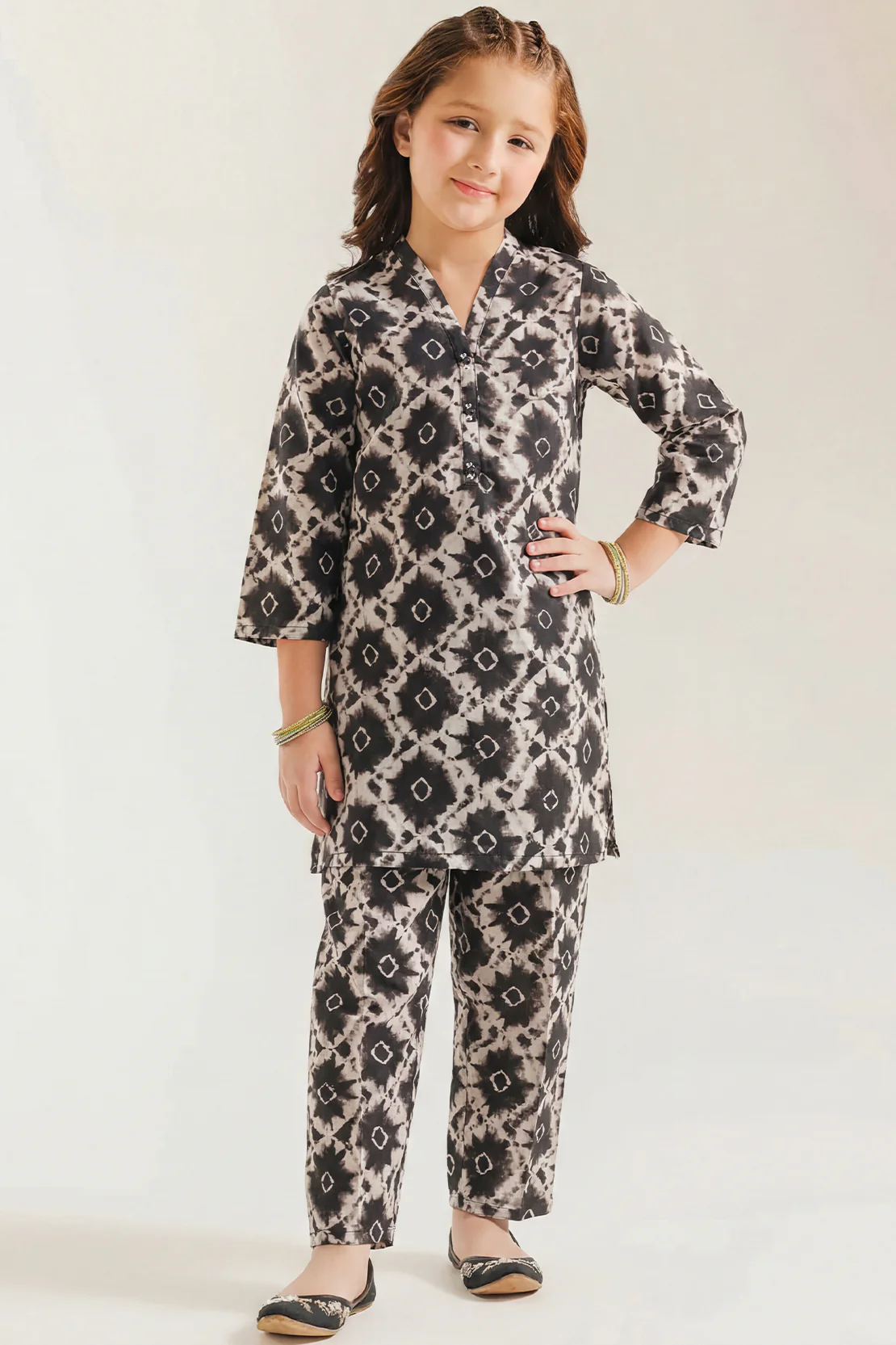 Printed Cotton Filament Stitched 2 Piece (Shirt/Trouser) For Kids
