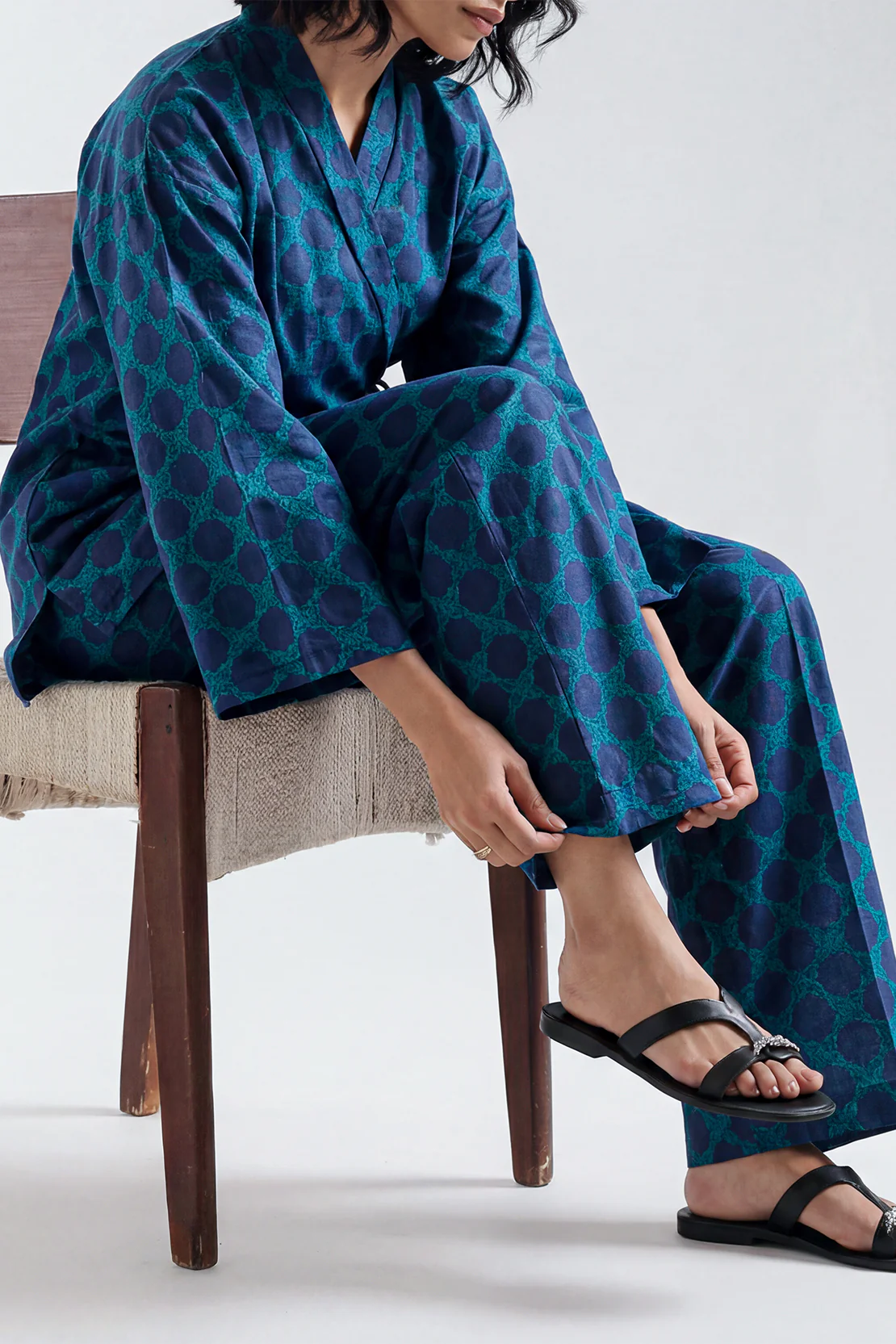 Printed Cotton Khaddar Stitched 2 Piece (Shirt/Trouser)