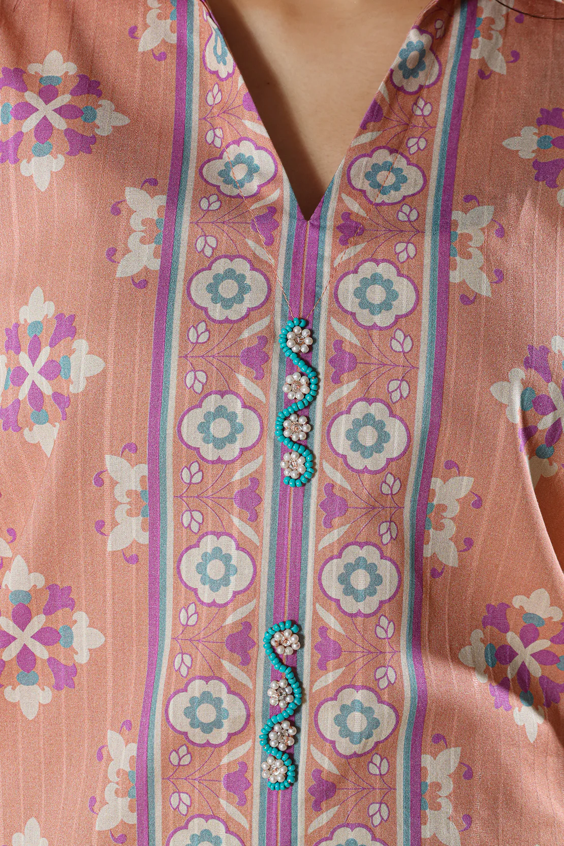 Printed Cotton Stitched 2 Piece (Shirt/Trouser) - Image 5