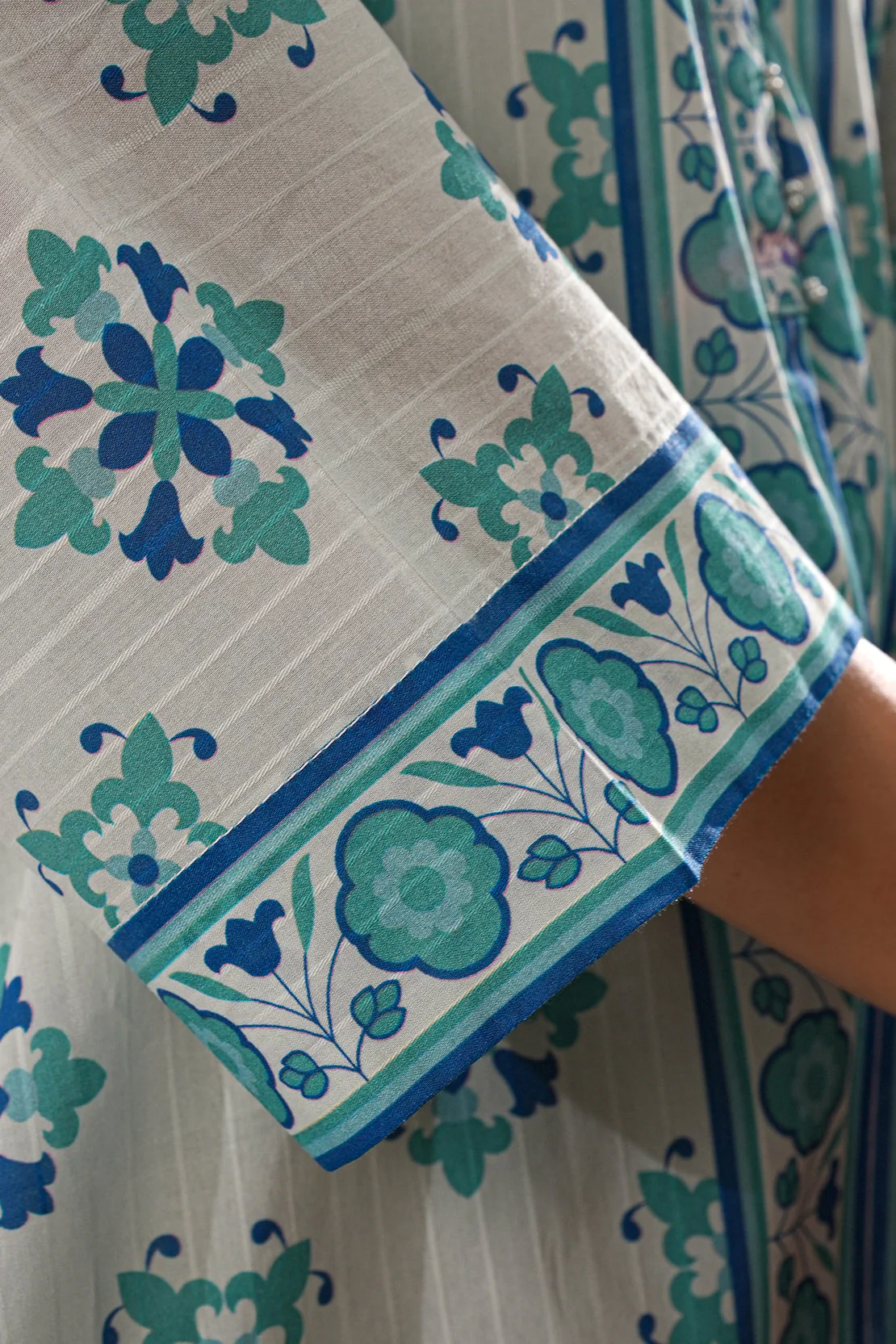 Printed Cotton Stitched 2 Piece (Shirt/Trouser) - Image 6