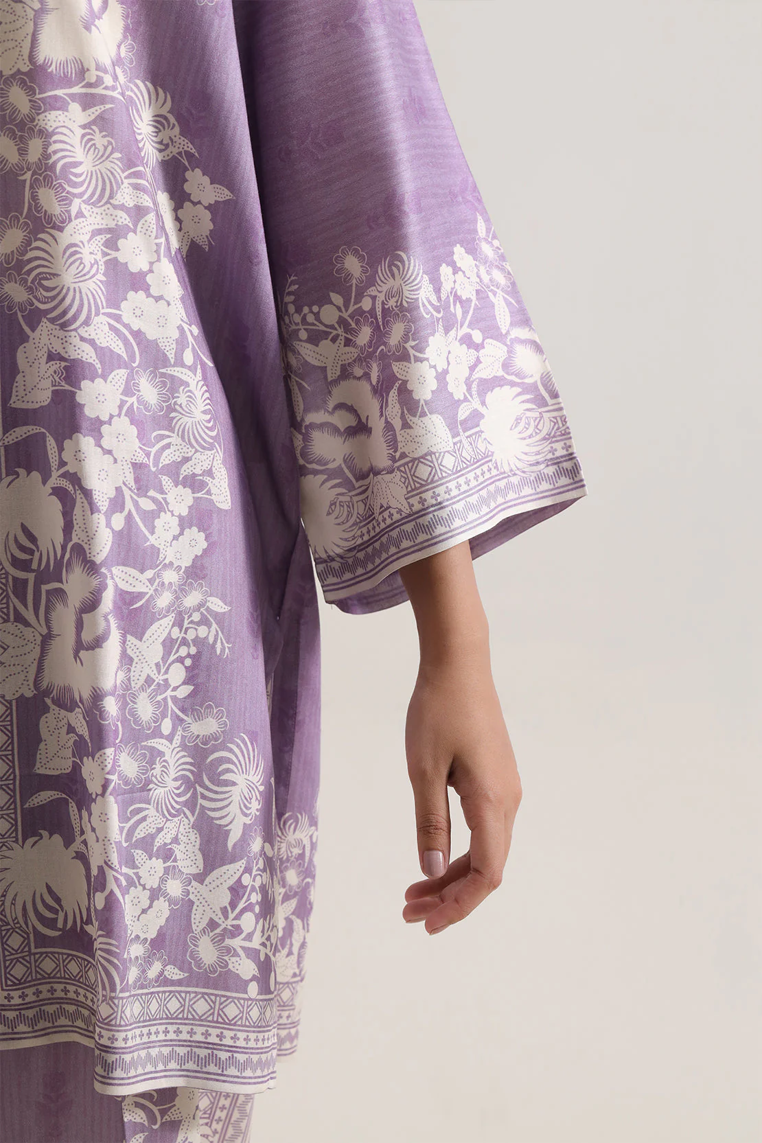Printed Cotton Stitched 2 Piece (Shirt/Trouser) - Image 5