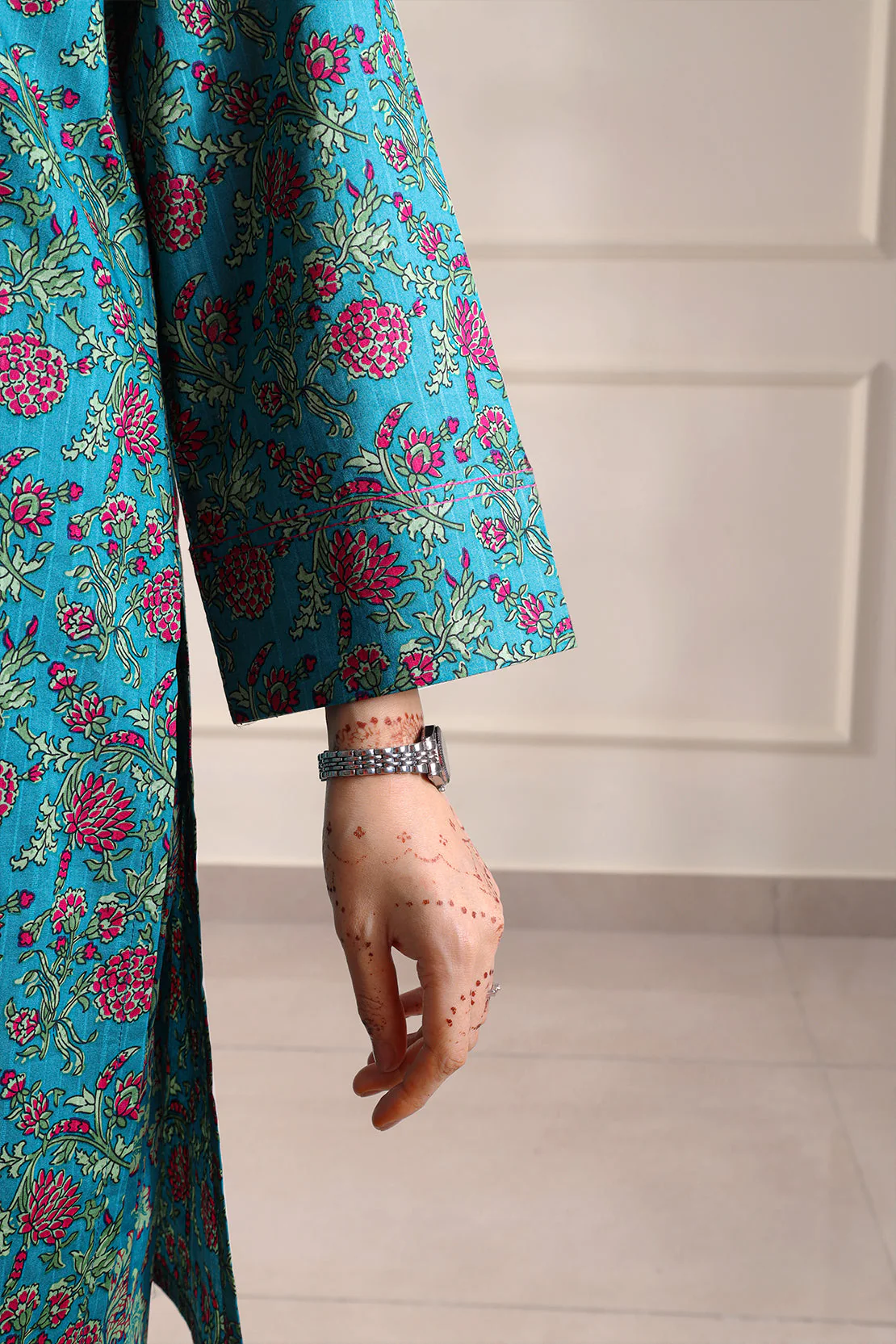 Printed Cotton Stitched Shirt - Image 7