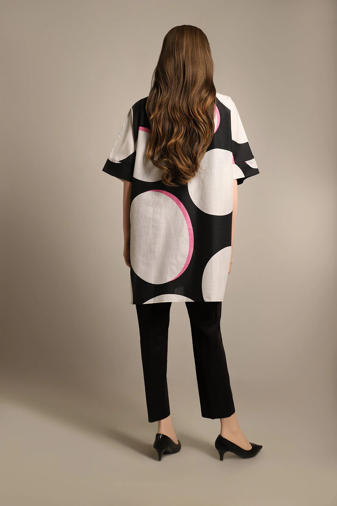 Printed Cotton Stitched Shirt - Image 3