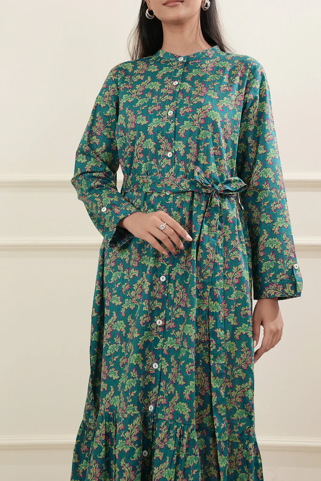 Printed Cotton Stitched Shirt - Image 3