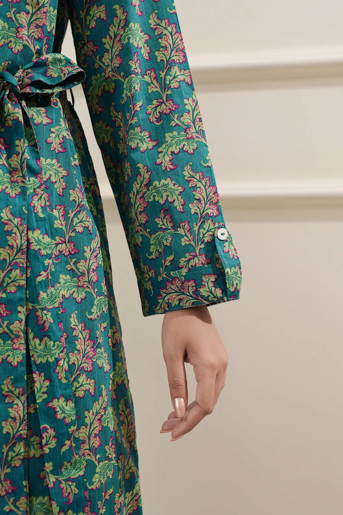 Printed Cotton Stitched Shirt - Image 5