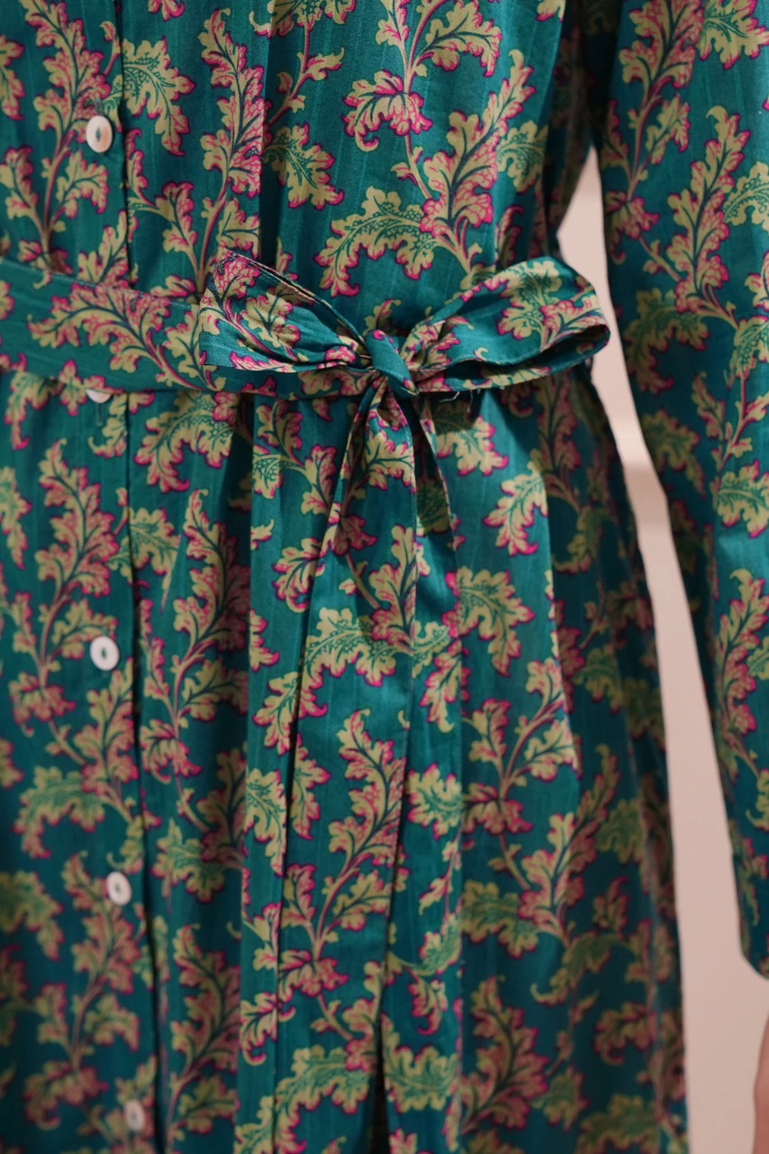 Printed Cotton Stitched Shirt - Image 6