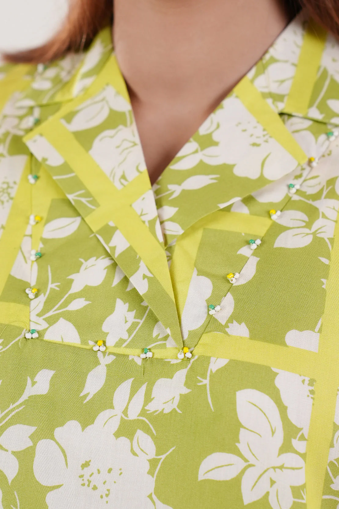 Printed Cotton Viscose Stitched 2 Piece (Shirt/Trouser) - Image 6