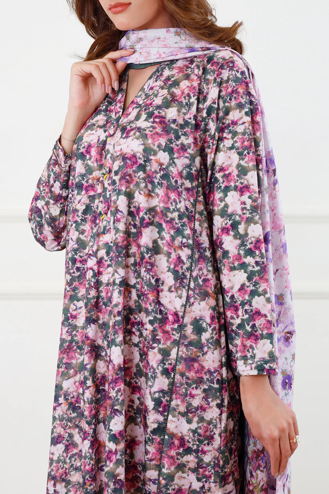 Printed Cotton Viscose Stitched Shirt - Image 2