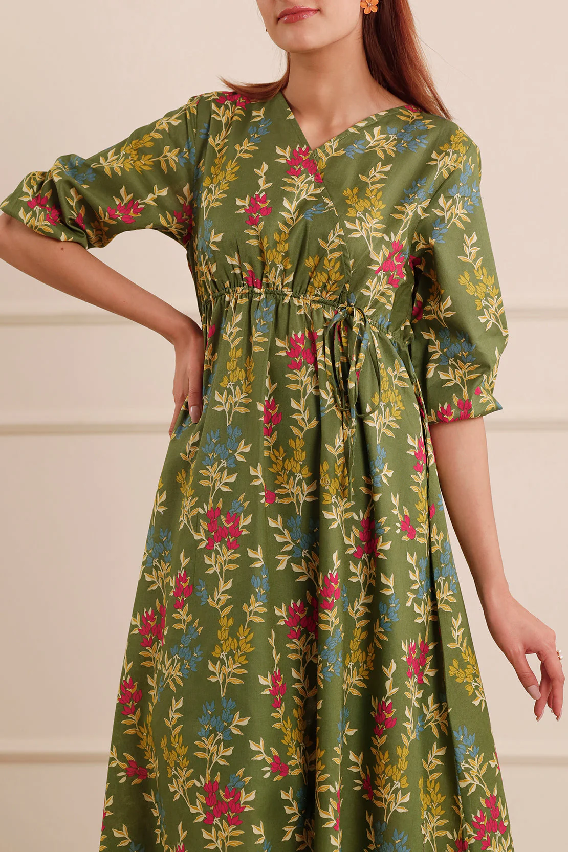 Printed Cotton Viscose Stitched Shirt