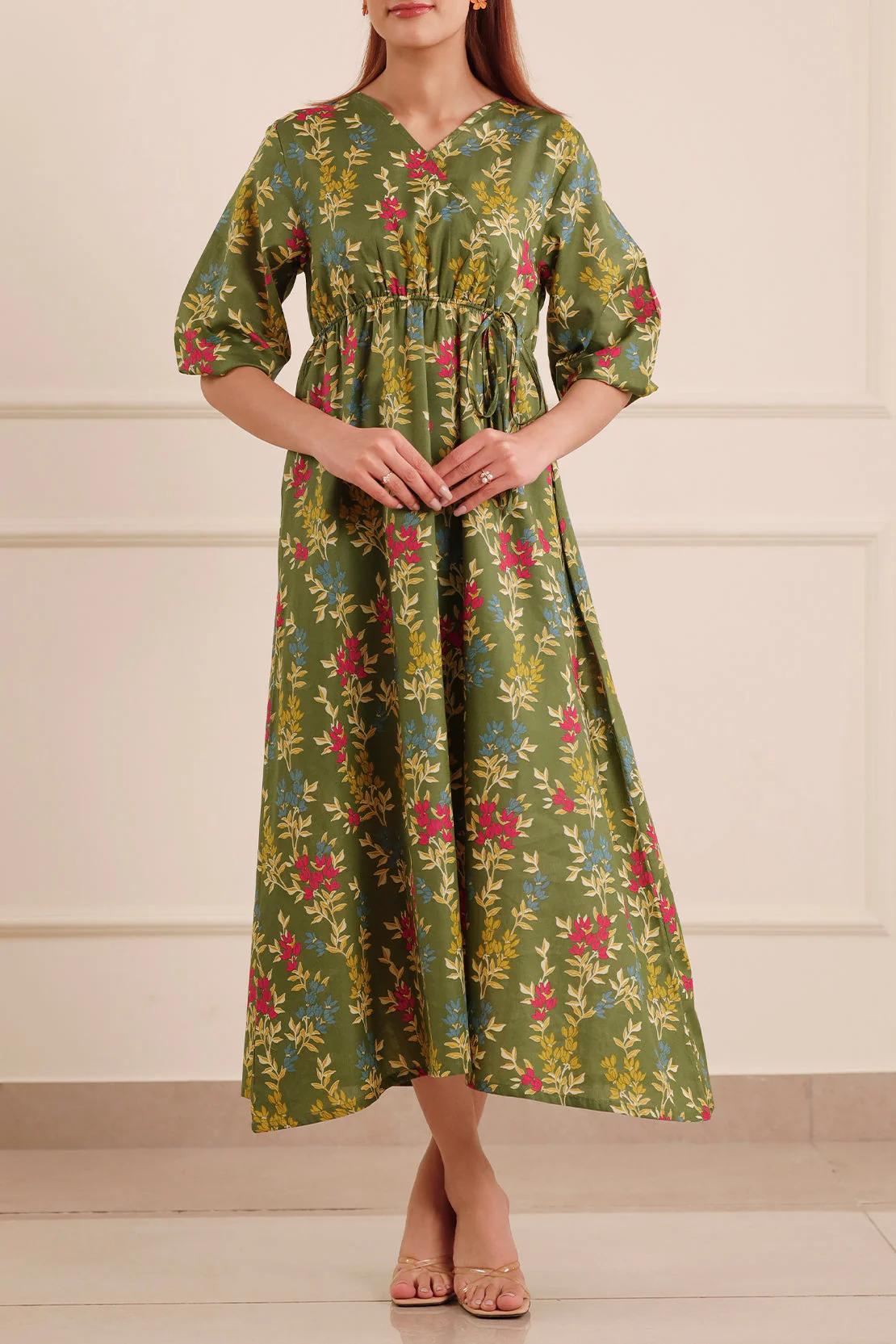 Printed Cotton Viscose Stitched Shirt - Image 2