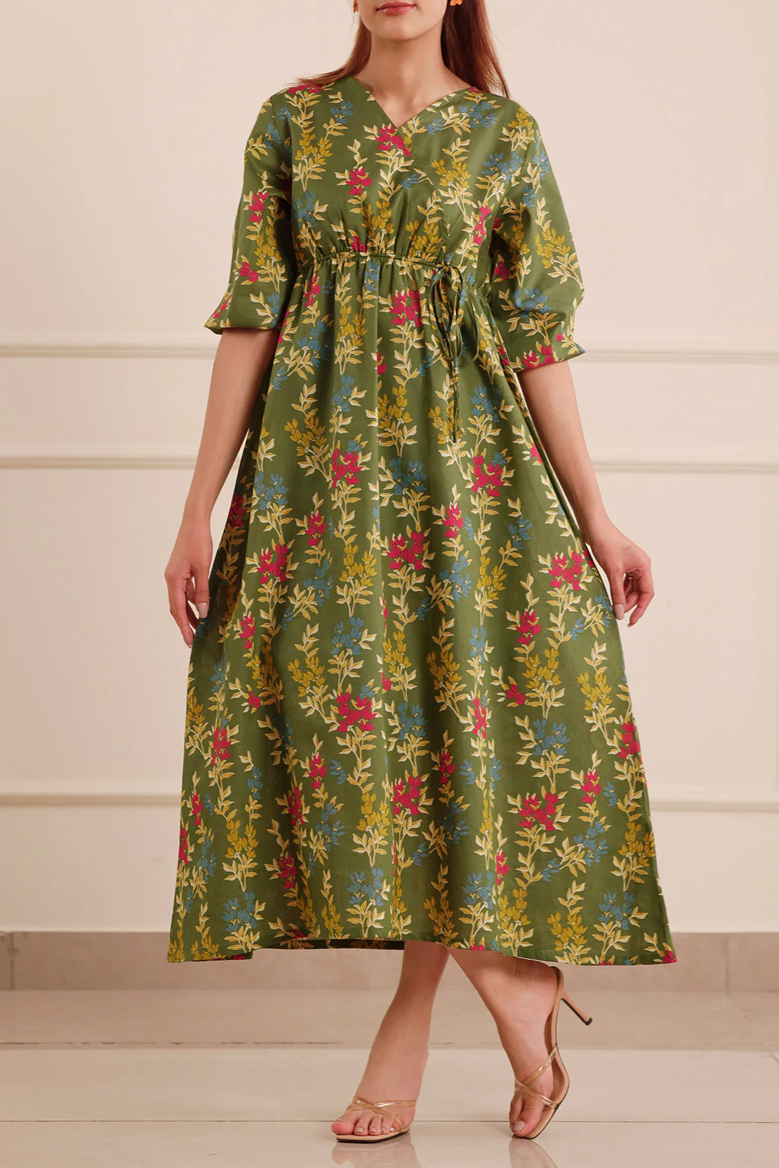 Printed Cotton Viscose Stitched Shirt - Image 4