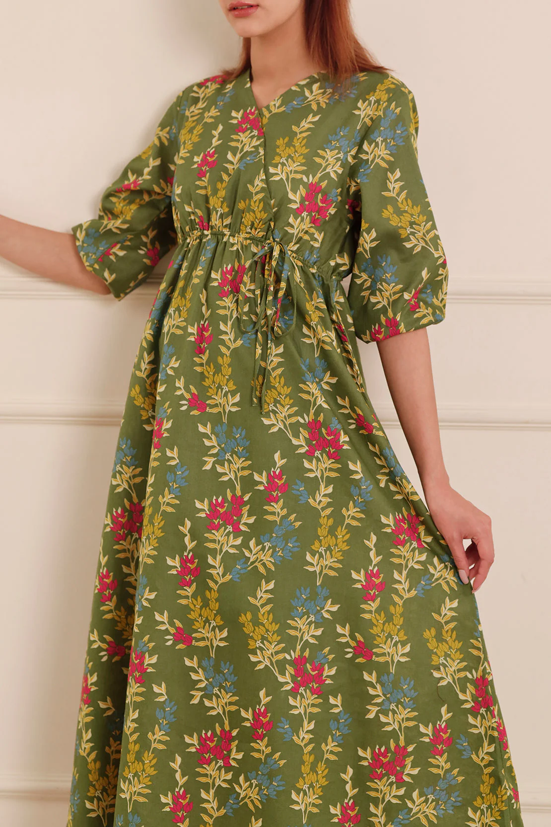 Printed Cotton Viscose Stitched Shirt - Image 6