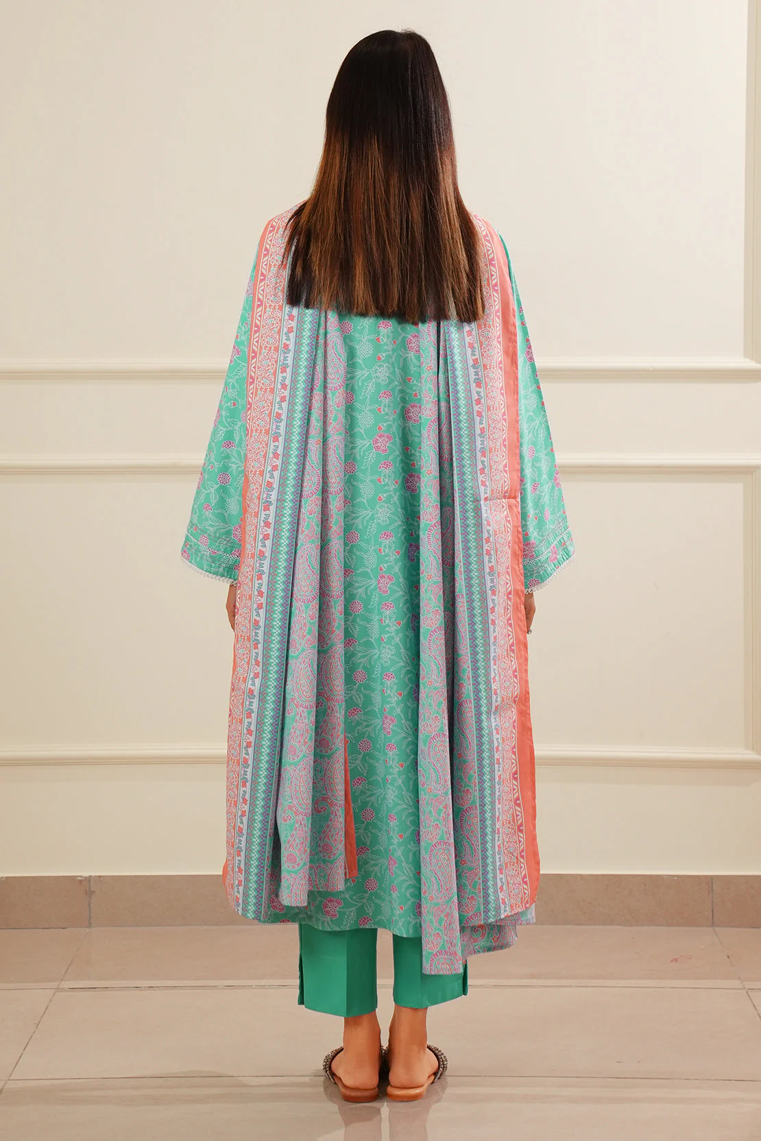 Printed Cotton Viscose Stitched Shirt - Image 7
