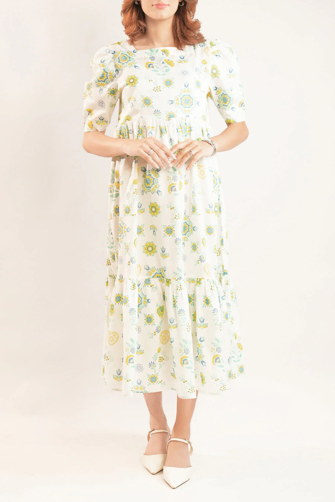 Printed Cotton Viscose Stitched Shirt - Image 2