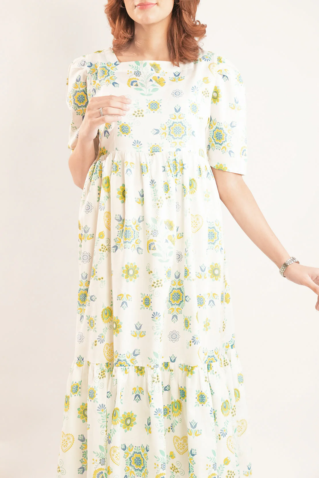Printed Cotton Viscose Stitched Shirt - Image 4