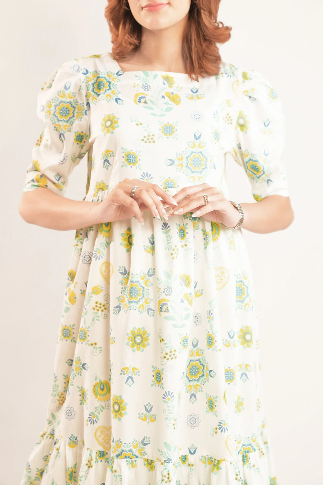Printed Cotton Viscose Stitched Shirt - Image 5