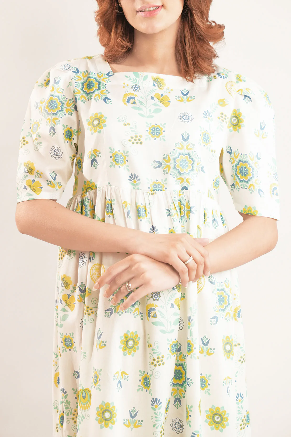Printed Cotton Viscose Stitched Shirt - Image 6