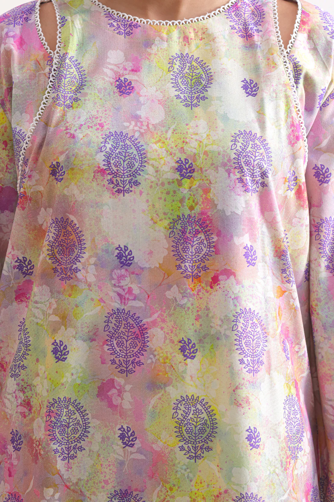 Printed Cotton Viscose Stitched Shirt - Image 3