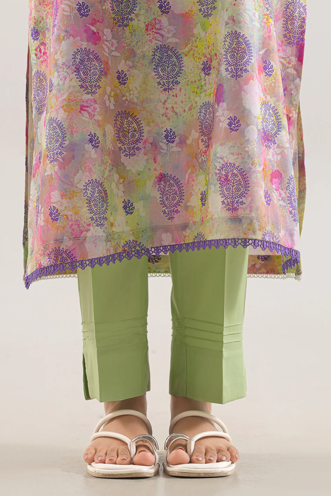 Printed Cotton Viscose Stitched Shirt - Image 5