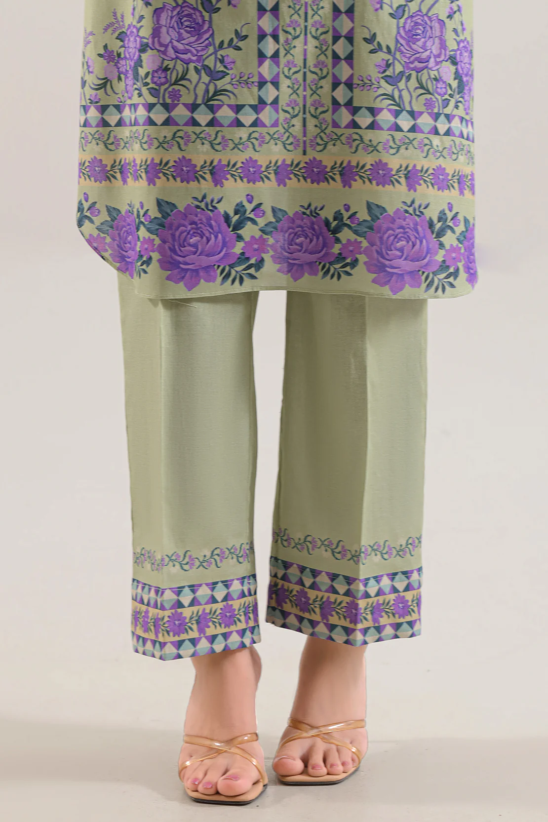 Printed Cotton Viscose Stitched Shirt - Image 5