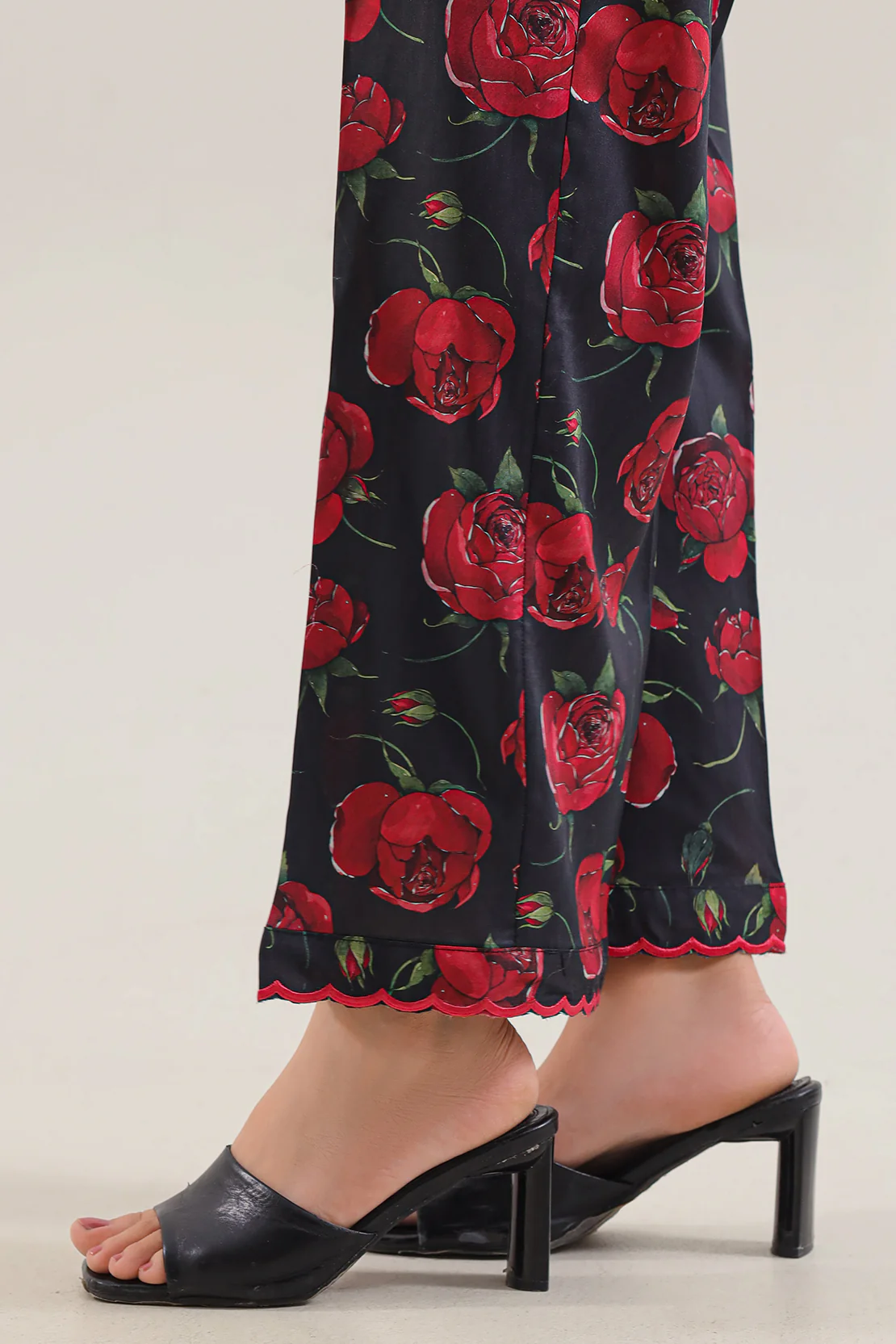Printed Embroidered Arabic Lawn Stitched 2 Piece (Shirt/Trouser) - Image 6