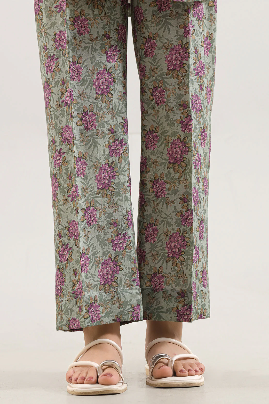 Printed Embroidered Arabic Lawn Stitched 2 Piece (Shirt/Trouser) - Image 6