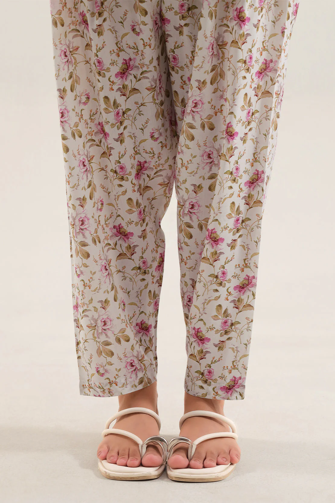 Printed Embroidered Arabic Lawn Stitched 2 Piece (Shirt/Trouser) - Image 5