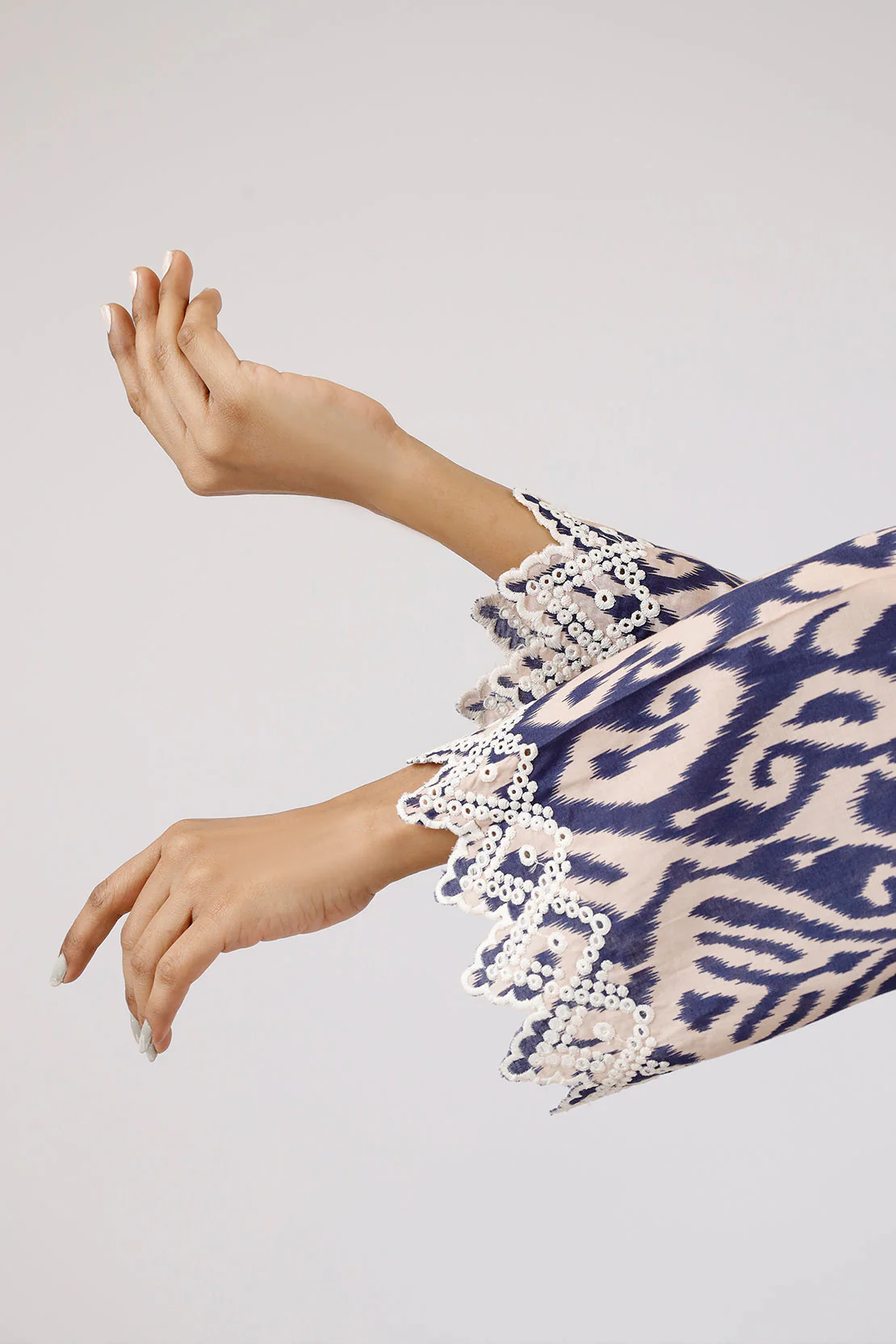 Printed Embroidered Lawn Stitched 2 Piece (Shirt/Trouser) - Image 5