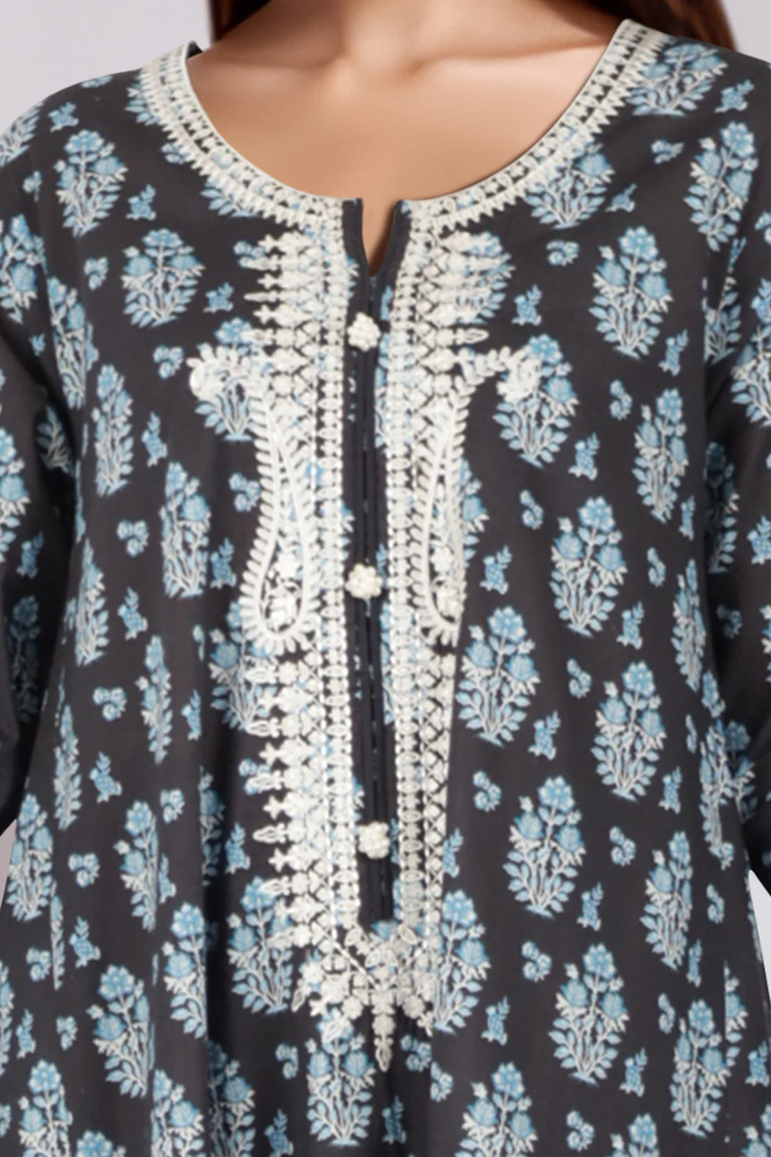 Printed Embroidered Lawn Stitched 3 Piece