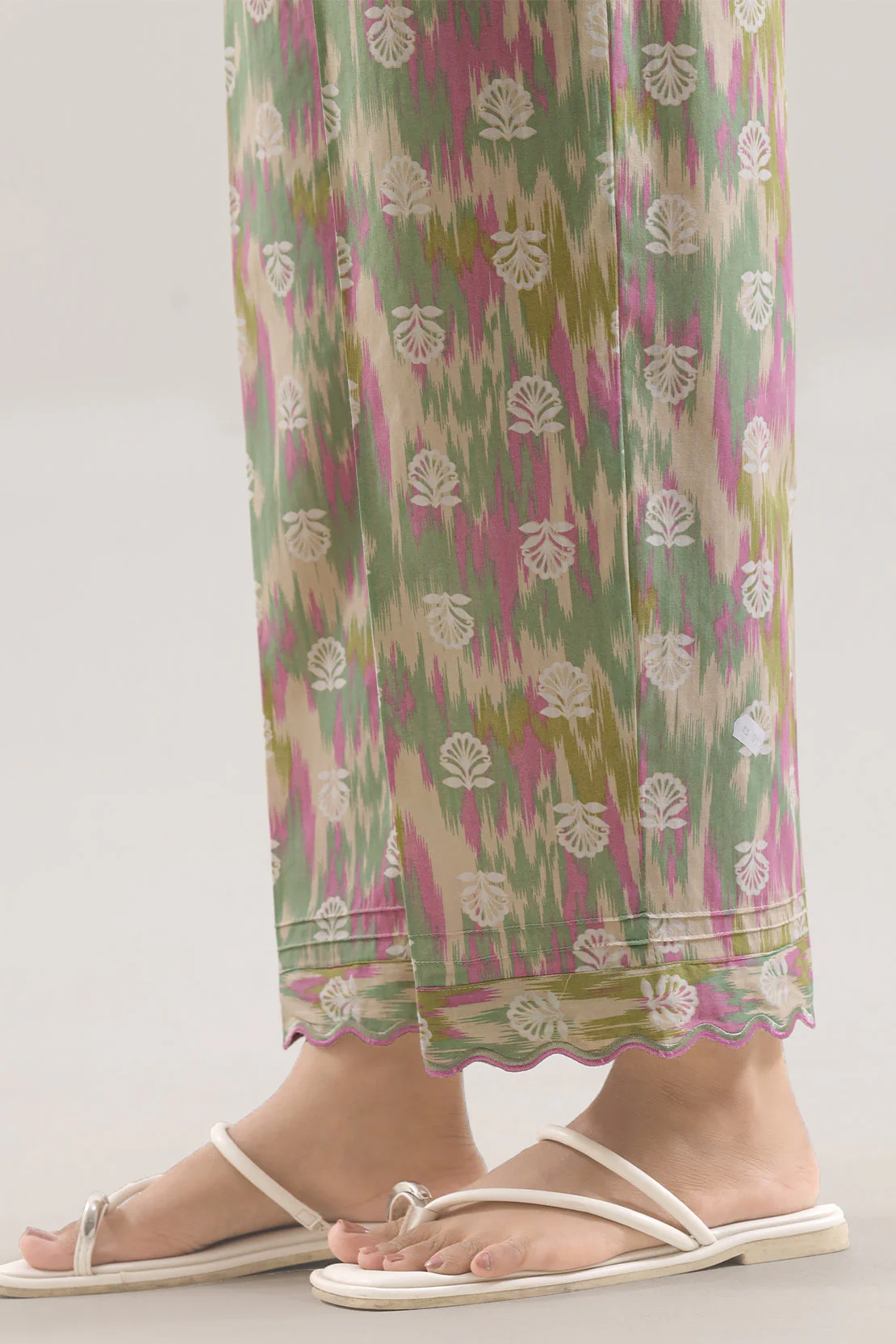 Printed Embroidered Strip Lawn Stitched 2 Piece (Shirt/Trouser) - Image 6