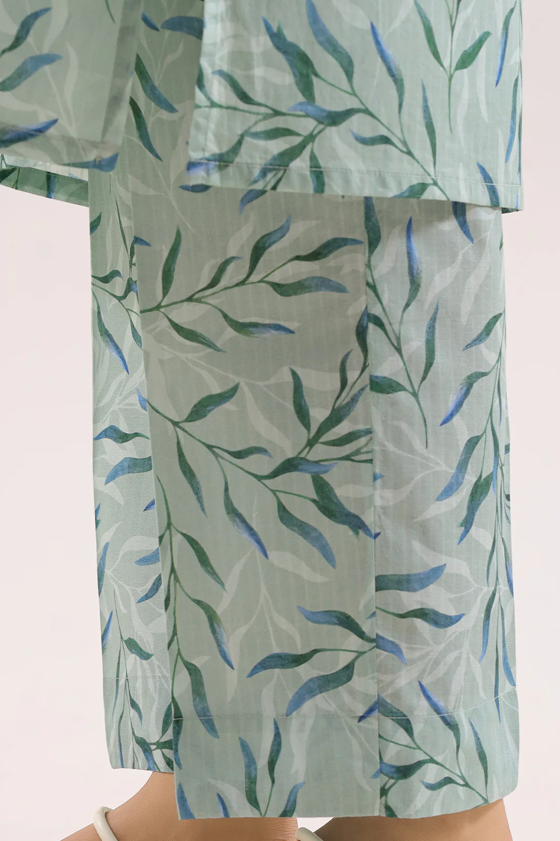 Printed Embroidered Strip Lawn Stitched 2 Piece (Shirt/Trouser) - Image 5