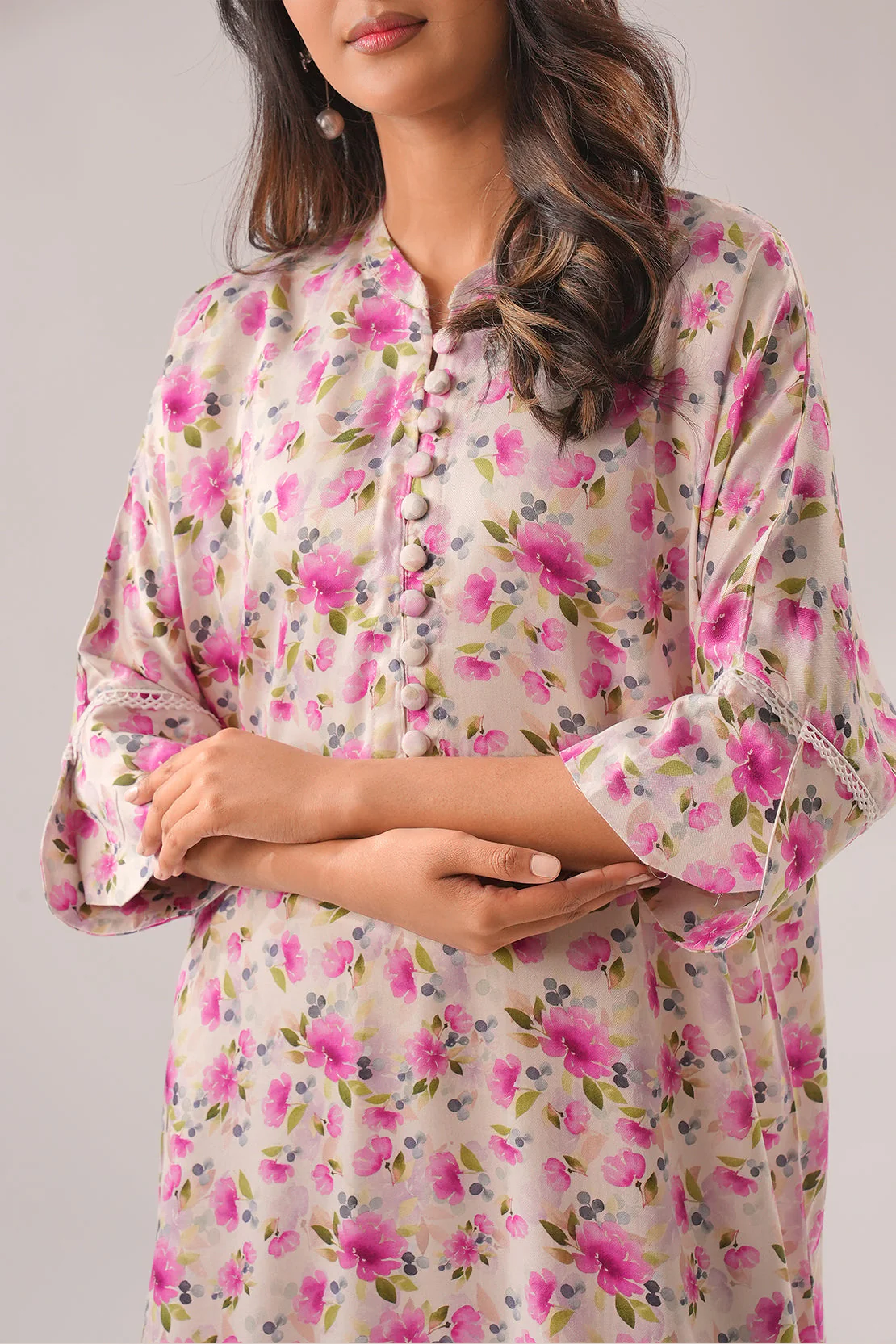 Printed Herringbone Stitched Shirt - Image 2