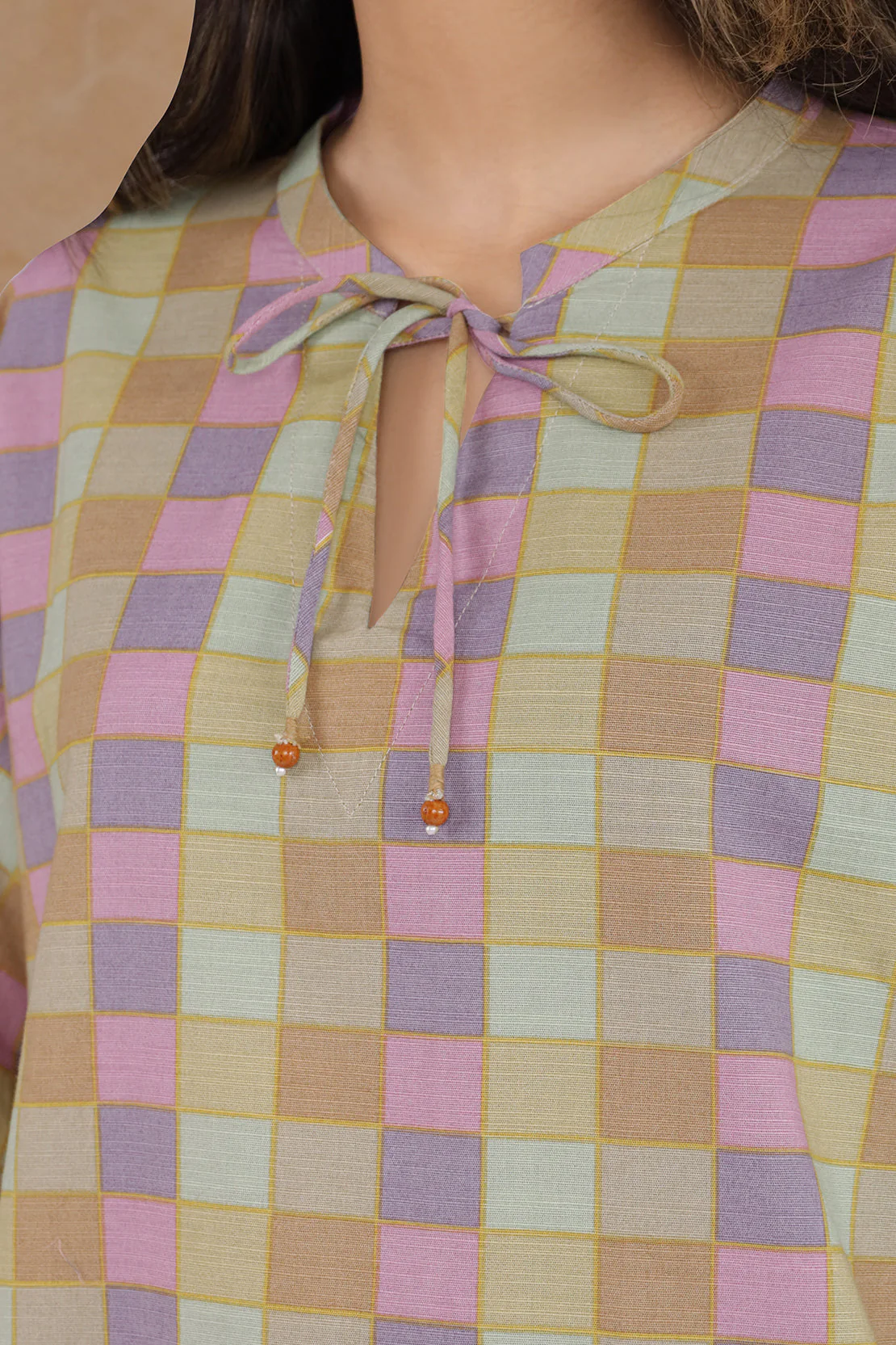 Printed Khaddar Stitched 2 Piece (Shirt/Trouser) - Image 4