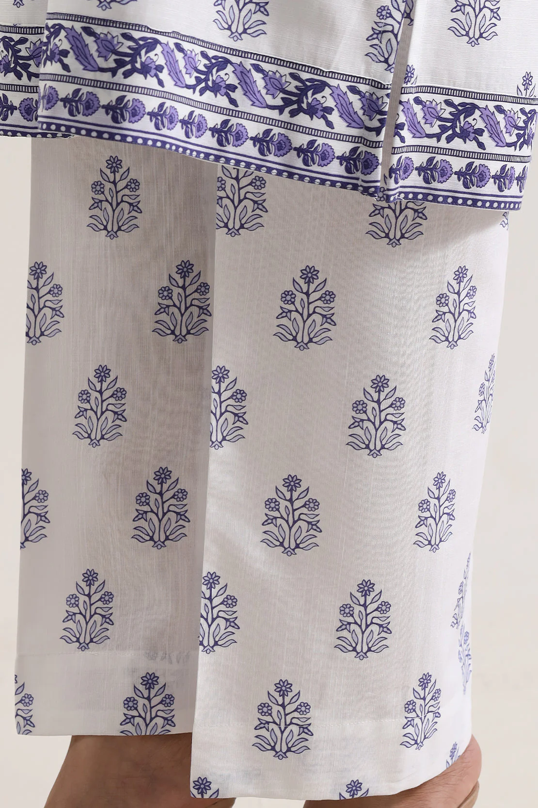 Printed Khaddar Stitched 2 Piece (Shirt/Trouser) - Image 6