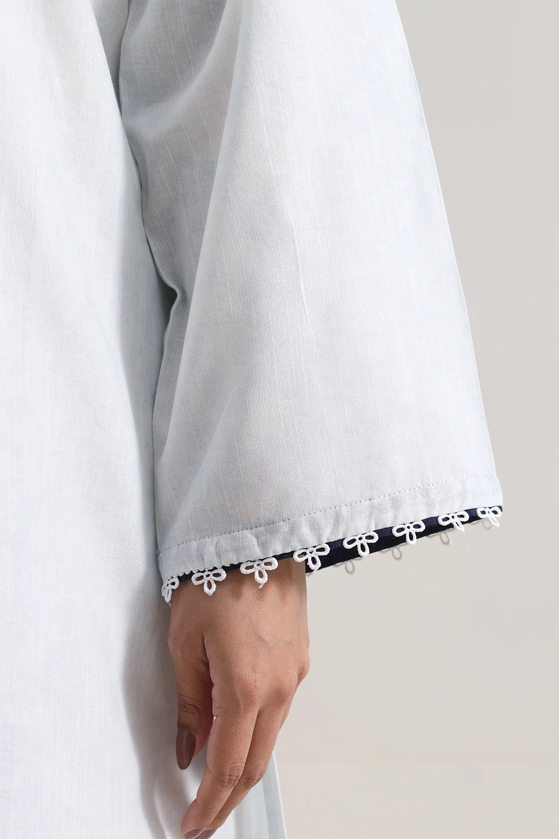 Printed Khaddar Stitched 2 Piece (Shirt/Trouser) - Image 6