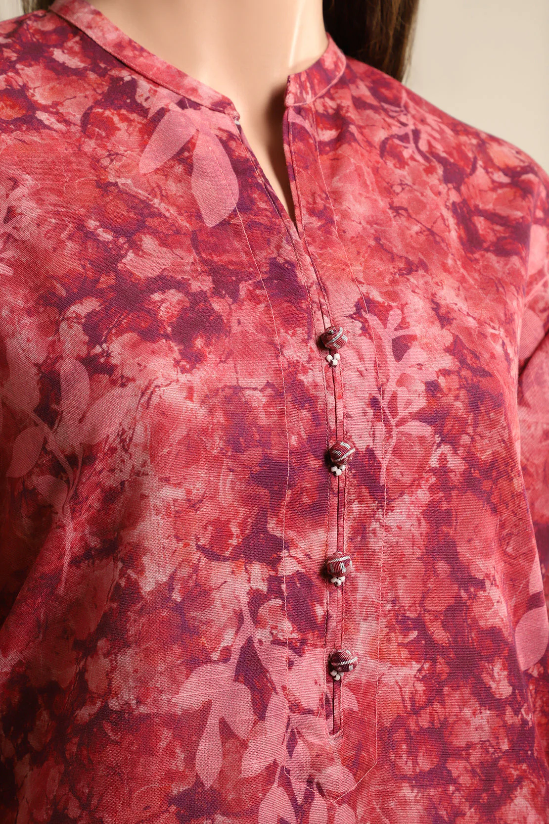 Printed Khaddar Stitched 3 Piece - Image 3