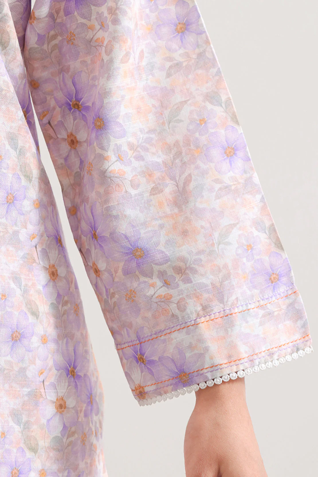 Printed Khaddar Stitched Shirt For Kids - Image 4