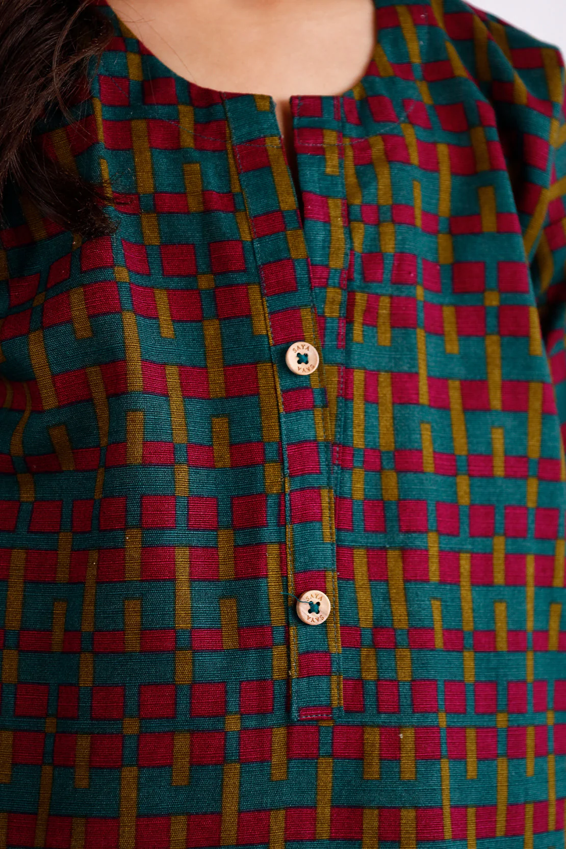 Printed Khaddar Stitched Shirt/trouser For Kids - Image 5