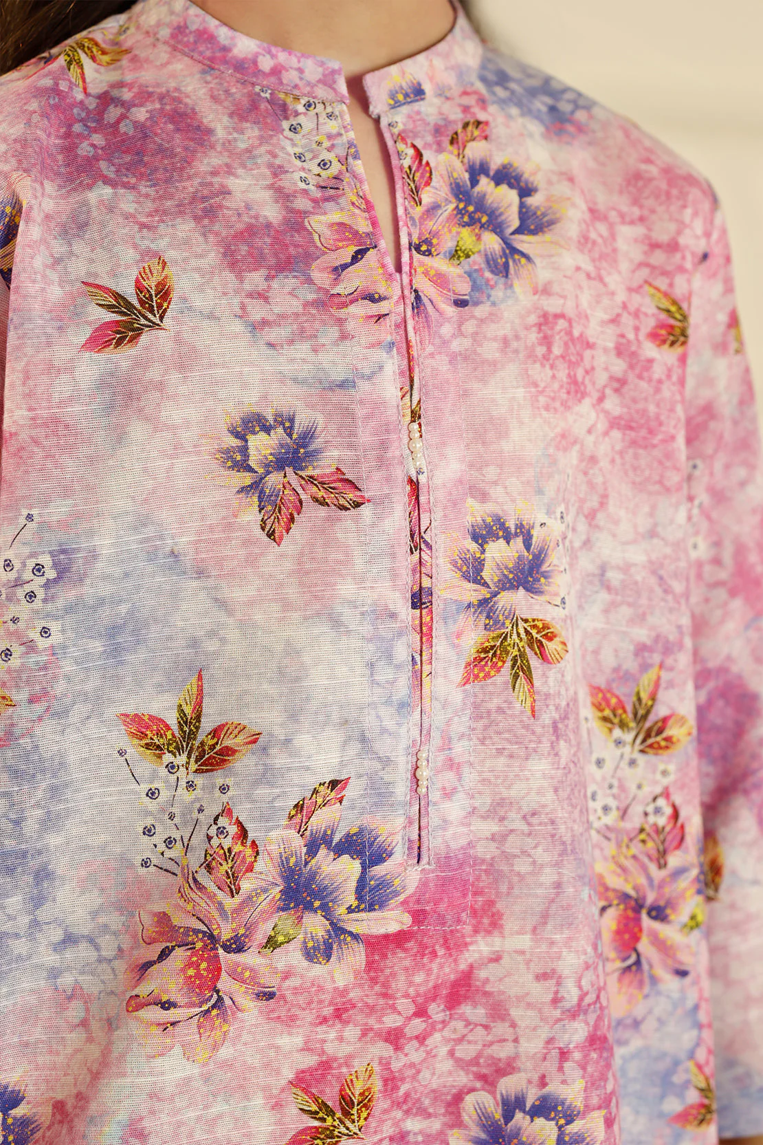 Printed Khaddar Stitched Shirt/trouser For Kids - Image 7