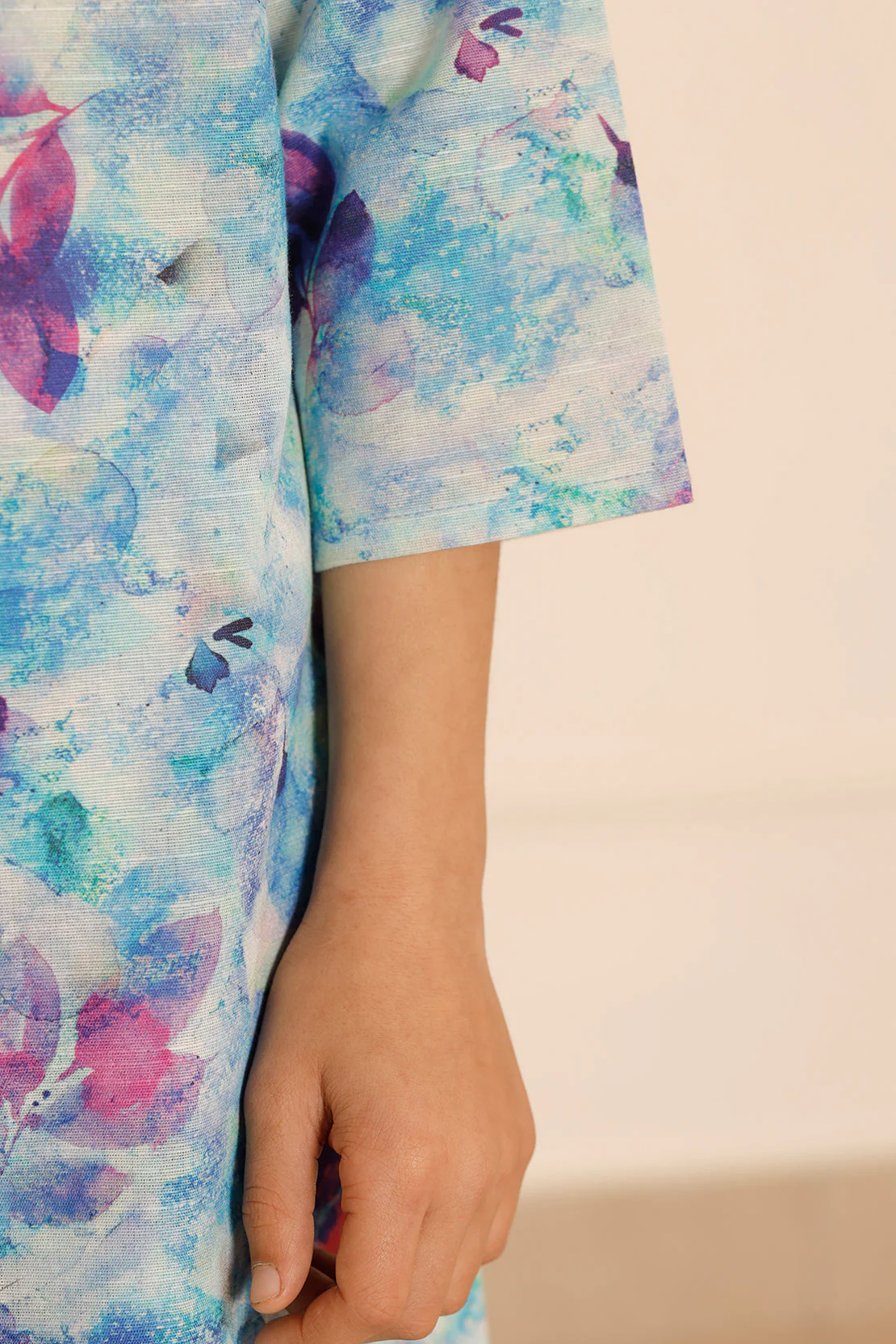 Printed Khaddar Stitched Shirt/trouser For Kids - Image 6