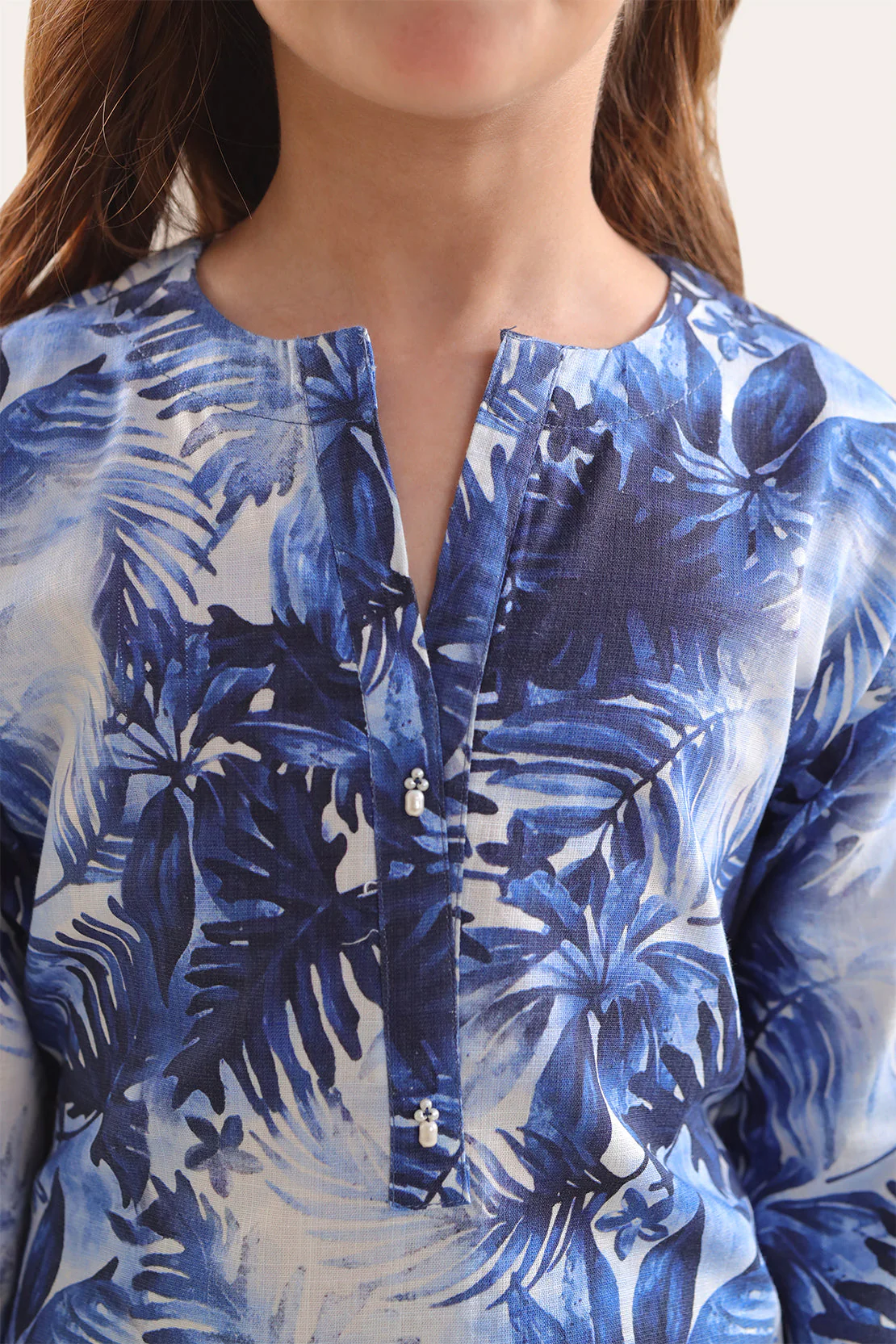 Printed Khaddar Stitched Shirt/Trouser For Kids - Image 3