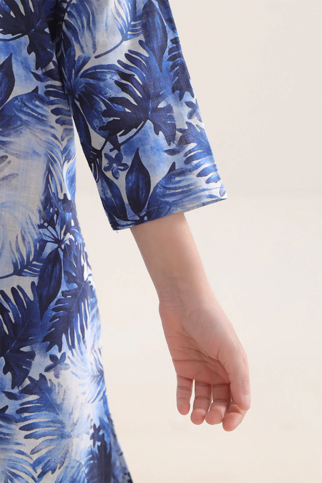 Printed Khaddar Stitched Shirt/Trouser For Kids - Image 4