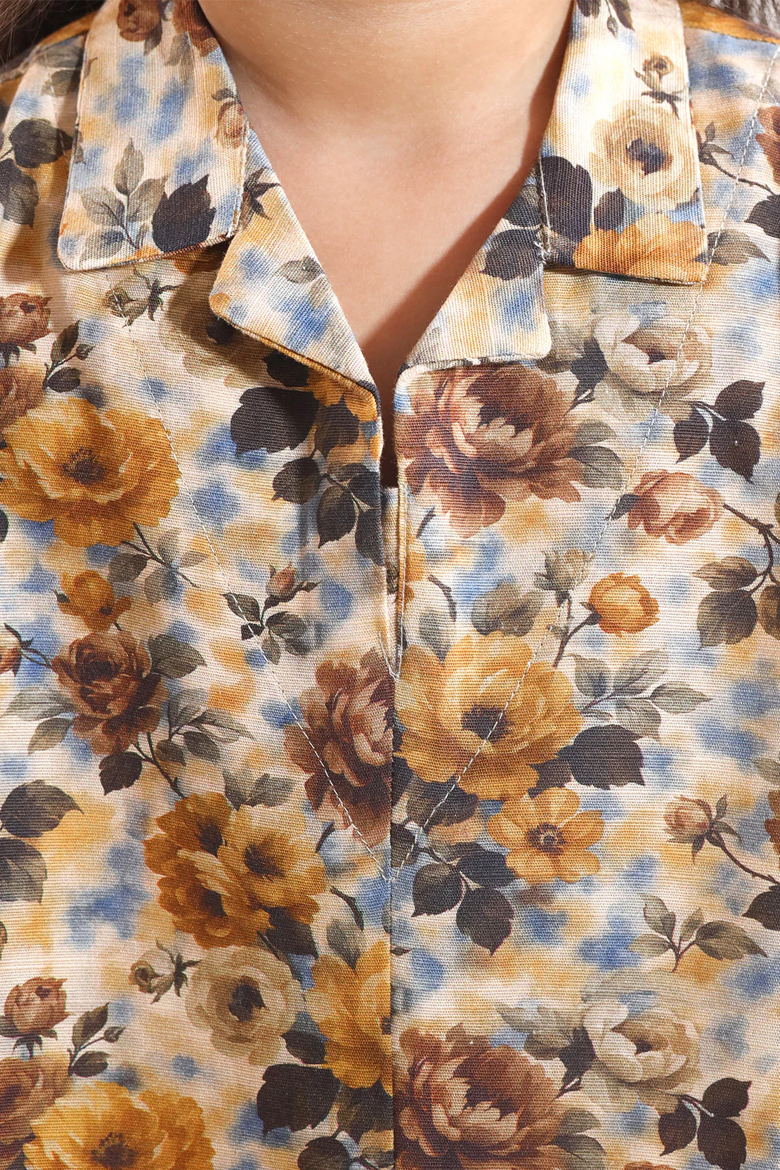 Printed Khaddar Stitched Shirt/Trouser For Kids - Image 4