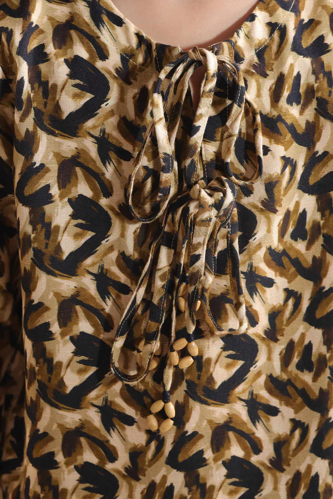 Printed Khaddar Stitched Shirt/Trouser For Kids - Image 4