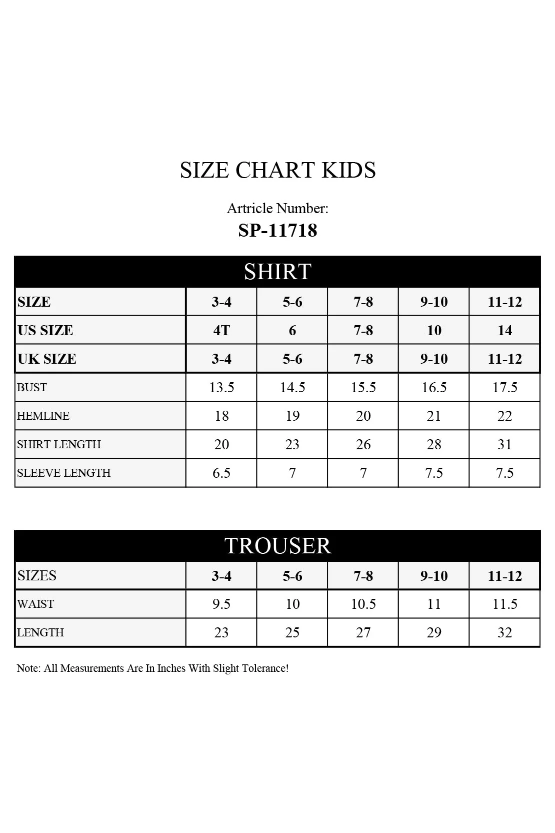 Printed Khaddar Stitched Shirt/Trouser For Kids - Image 6