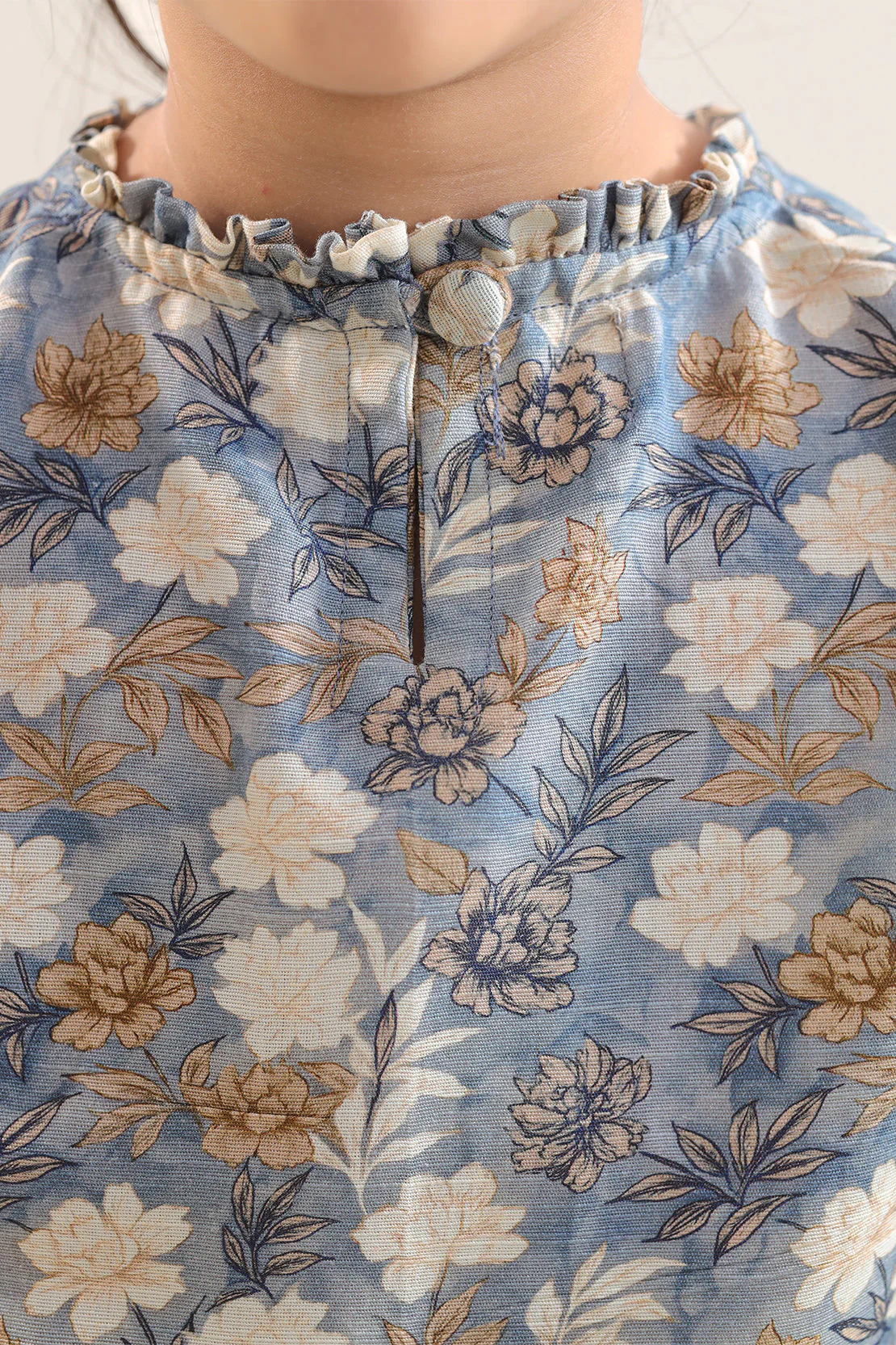 Printed Khaddar Stitched Shirt/Trouser For Kids - Image 4
