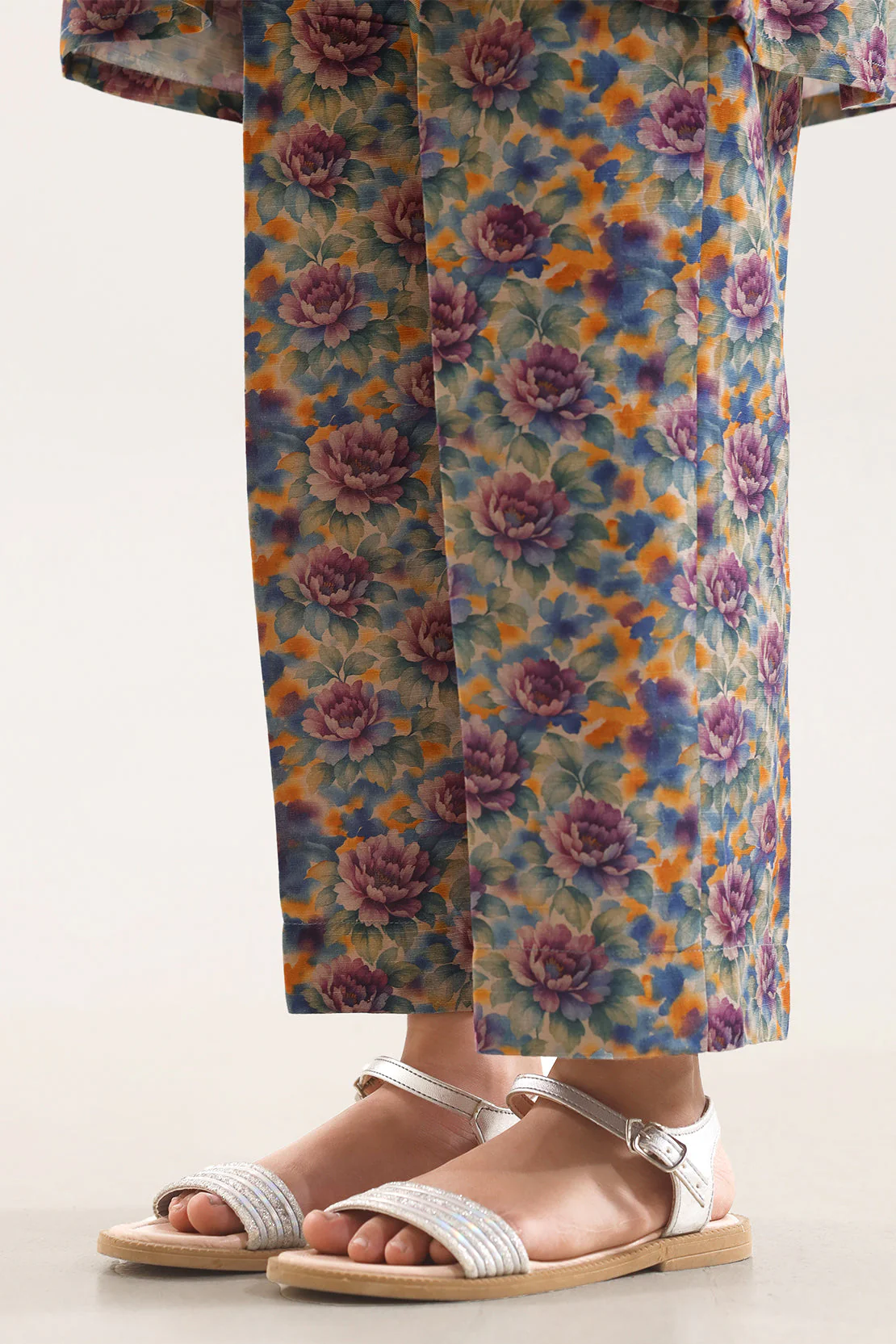 Printed Khaddar Stitched Shirt/Trouser For Kids - Image 5