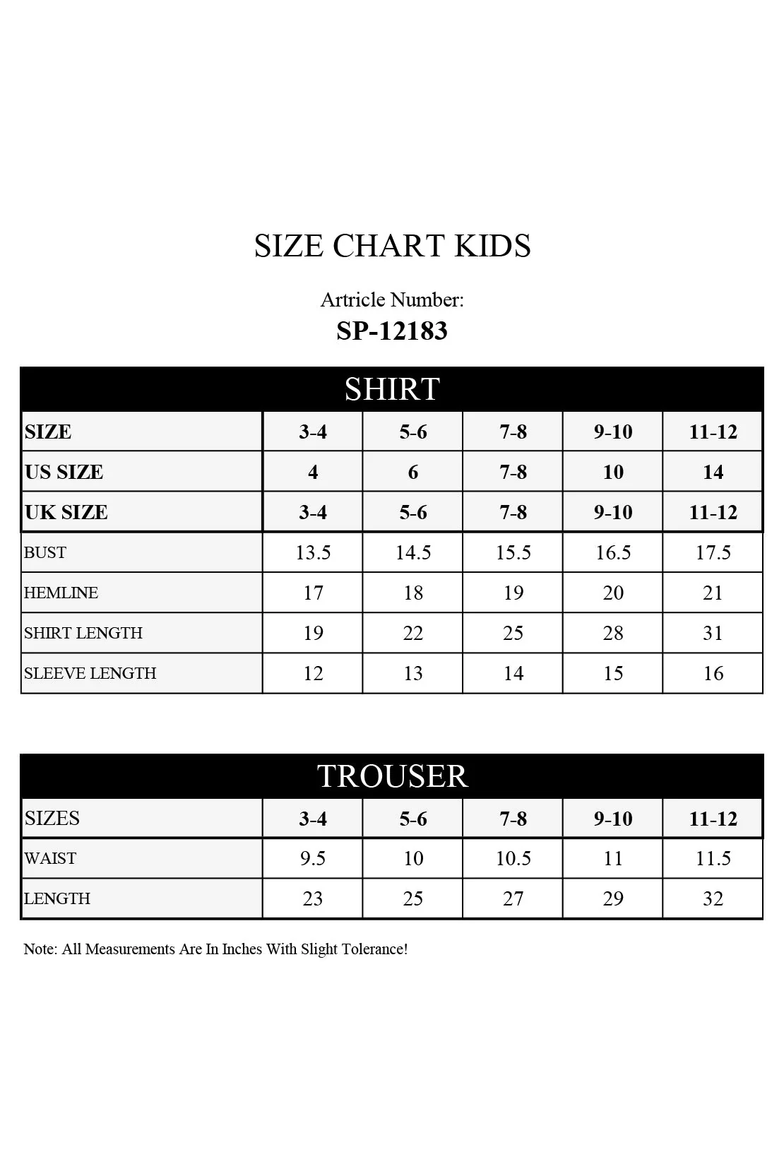 Printed Khaddar Stitched Shirt/Trouser For Kids - Image 6