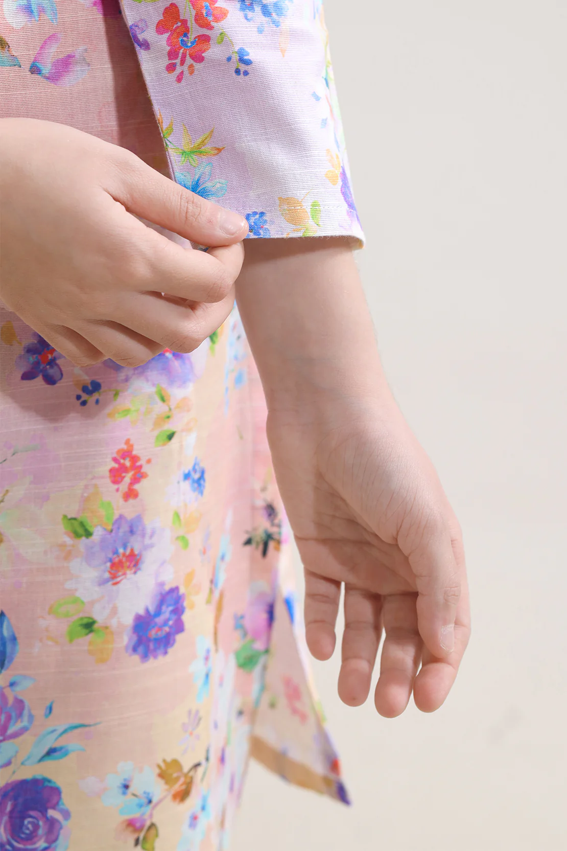 Printed Khaddar Stitched Shirt/trouser For Kids - Image 5