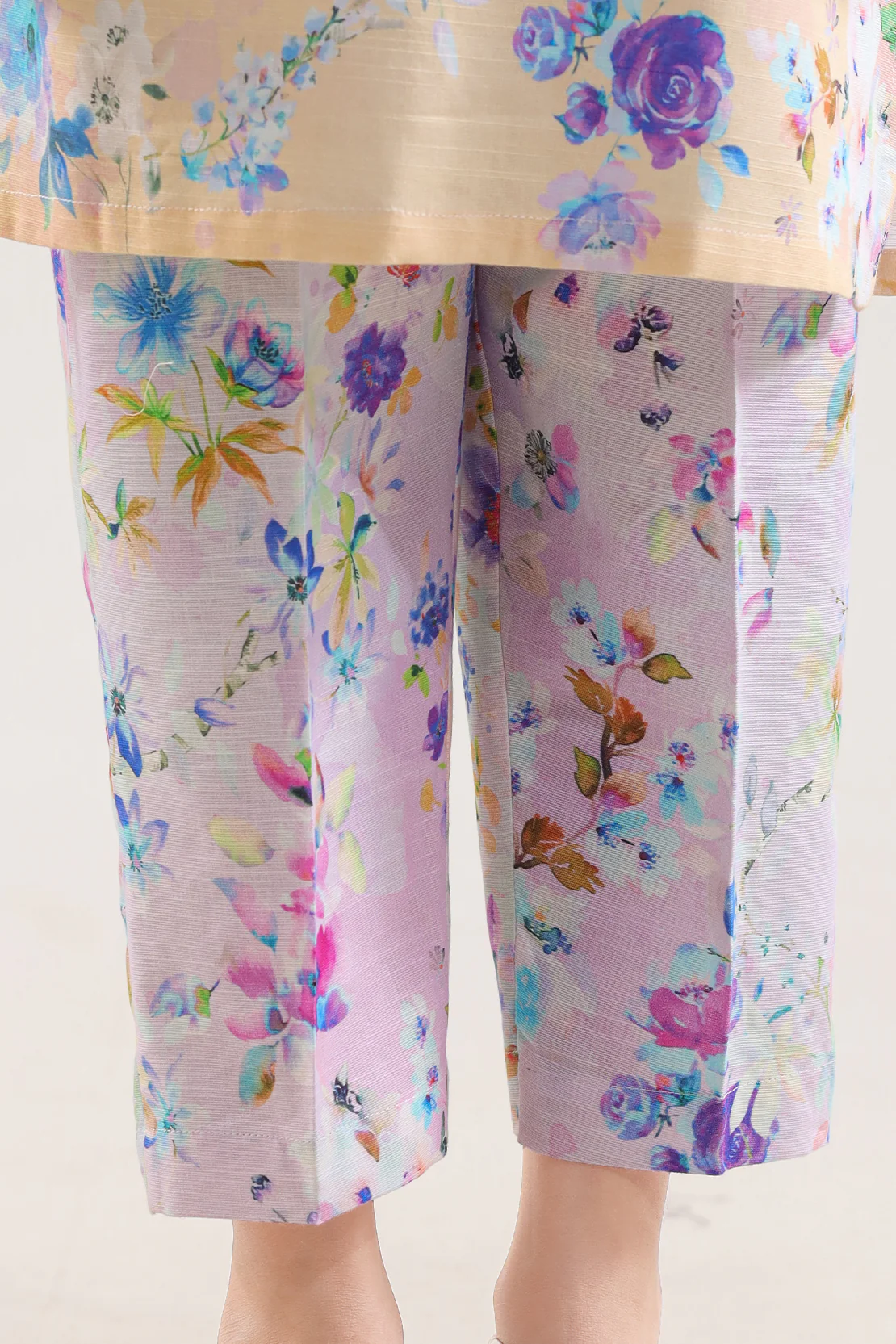 Printed Khaddar Stitched Shirt/trouser For Kids - Image 6